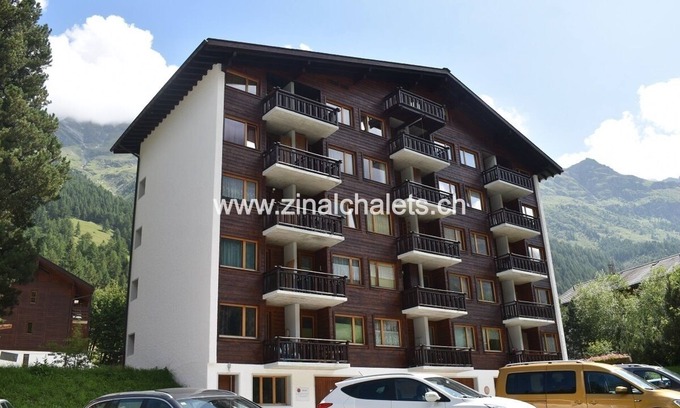 Zinal Apartamento | Appartment in a building in Zinal - 1 sofa bed (2 places - 160x200) in the living room - kitchen - 1