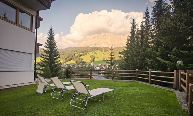 Pedraces Condominio | Appartment mit Traumblick auf den Dolomiten