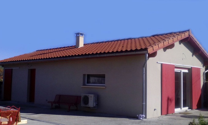 Montrejeau Casa | ANEXO - plantas casa de 70m² 1 dormitorio coche .Terrasse ... Montréjeau