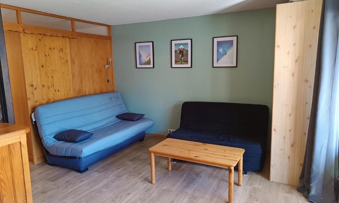 Saint-Jean-dʼAulps Apartamento | APPT 4-6 PERS 28m2 tout équipé, 30m des pistes