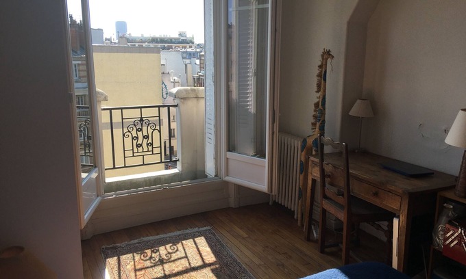 Jardin des plantes Apartamento | Appt Lumineux au 7e Étage Avec vue sur la Grande Mosquée de Paris