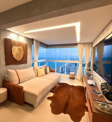 Praia de Itaparica Apartamento | Apt último andar frente mar sunset
