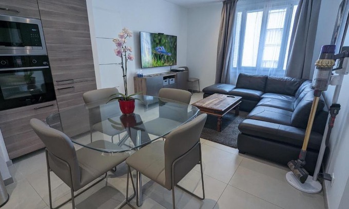 Villette Gare Apartamento | Apt 2 Chambres - Direct Gare Part-Dieu, Lyon - Ascenseur & Wi-Fi Gratuit