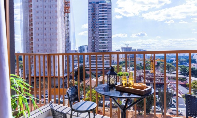 Butanta Apartamento | Apt 2 quartos com AC e academia Butantã