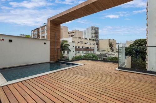Laranjeiras Apartamento | Apt Aconchegante | Piscina, Sauna e Metrô 350m