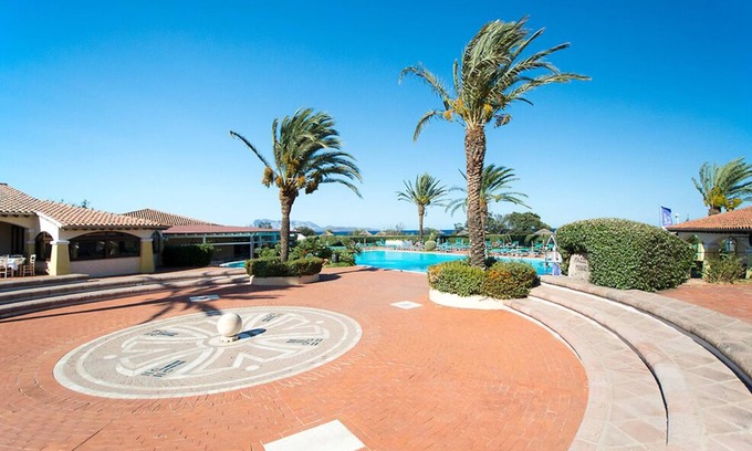 San Teodoro Apartamento | Apt. Liscia 2AS shared Swimming Pool