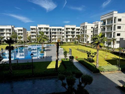 Cherrat Apartamento | APT Luxueux à Costa Beach 3 avec Piscine et accès Plage