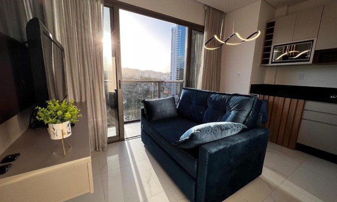 Centro Apartamento | Apt moderno 800m Vila Germânica Oktoberfest