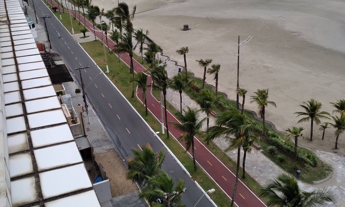 Jardim Imperador Apartamento | Apt Pé na Areia 2 bedrooms 2 bathrooms in front of the sea Wi-Fi 250 Mb Up to 10x without interest card
