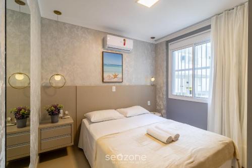 Quatro Ilhas Apartamento | Depto vista mar c/parrilla Bombinhas ARN0104
