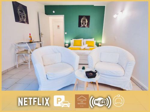 Moissac Apartamento | Apt T1 Cosy et ambiance Zen "Cottage de Moissac"