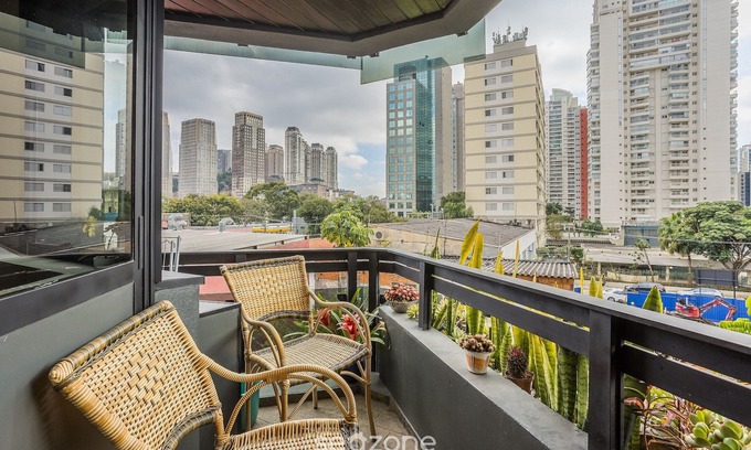 Brooklin Novo Apartamento | Apt With Balcony, Near Shopping Morumbi PPE0302