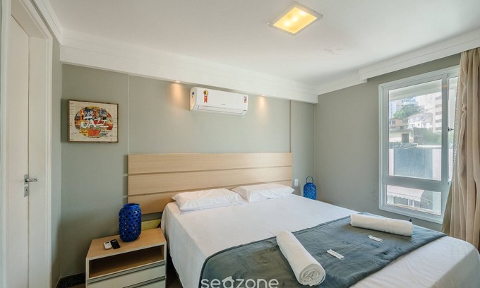 Rio Vermelho Apartamento | Apt With Jacuzzi and Sea View in Rio Vermelho Enc0307