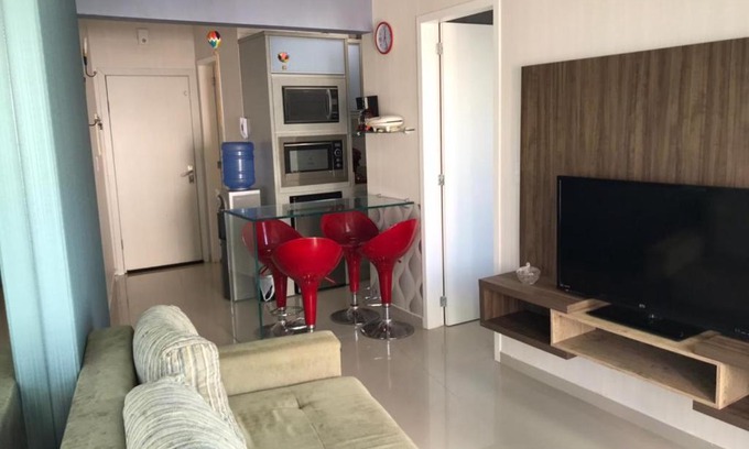 Pioneiros Apartamento | Apto 1 dorm frente mar