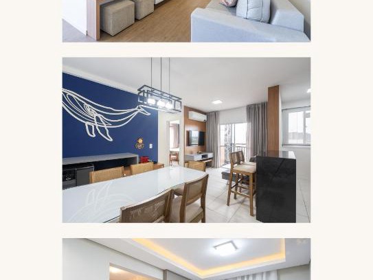 Nossa Senhora da Paz Apartamento | Apto a 150m DA PRAIA e 15min BETO CARREIRO com WI-FI, PISCINA, PORTARIA 24h, PLAYGROUND INFANTIL, QUADRA DE ESPORTES sacada com CHURRASQUEIRA e vaga de GARAGEM
