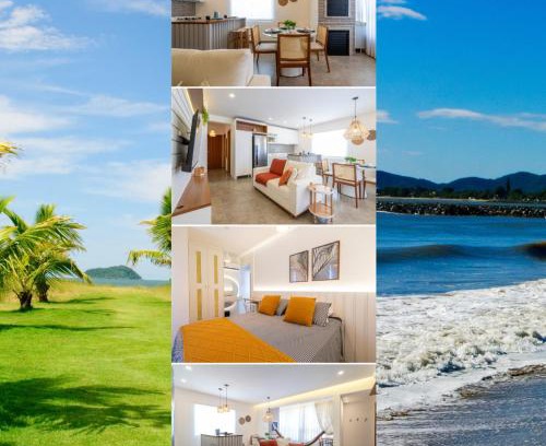 Itacolomi Apartamento | Apto a 350m Praia Cozinha completa Churrasqueira Ar Condicionado Wi-Fi e vaga privativa de garagem Reserve agora mesmo