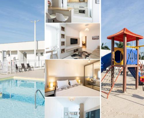 Itacolomi Apartamento | Apto a 500m da PRAIA com SACADA com CHURRASQUEIRA, WI-FI, PISCINA, PORTARIA 24h e vaga de GARAGEM