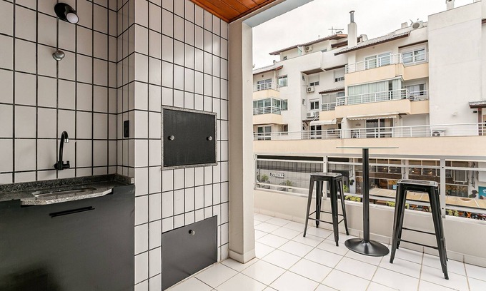 Jurere Apartamento | Apto aconchegante no Open Shopping SBS106