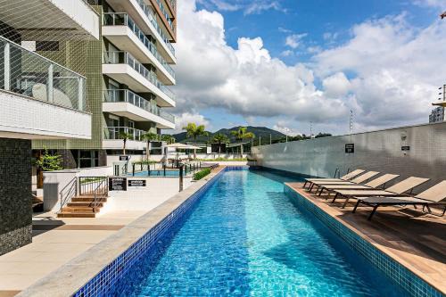 Itajai Apartamento | Apto charmoso c/varanda a 150m da praia ABC0403