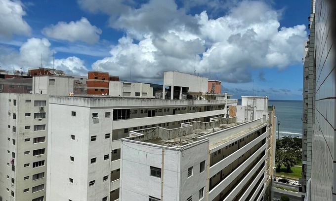 Embare Apartamento | Apto confortável na orla da praia em Santos