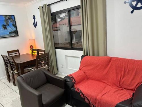 Asturias Apartamento | Apto confortável, Praia das Astúrias 5 min a pé, garagem, 2 quarto ar, suíte, wi-fi