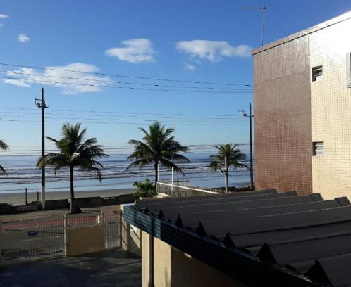 Mongagua Apartamento | Apto em Prédio Frente pro Mar com WiFi 2 Qtos Garagem MongaguáSP