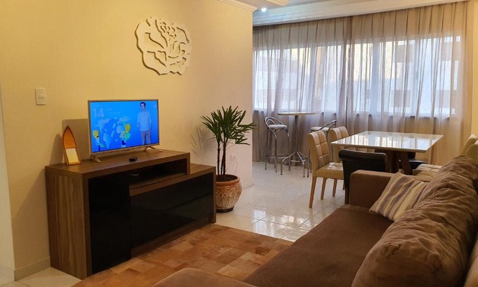 Castelo Branco Apartamento | Apto Meia Praia - 3 Quartos - Baía de Bali