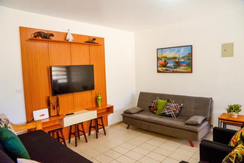 Praia Grande Apartamento | Apto na cobertura a 300m da Praia Grande-Ubatuba