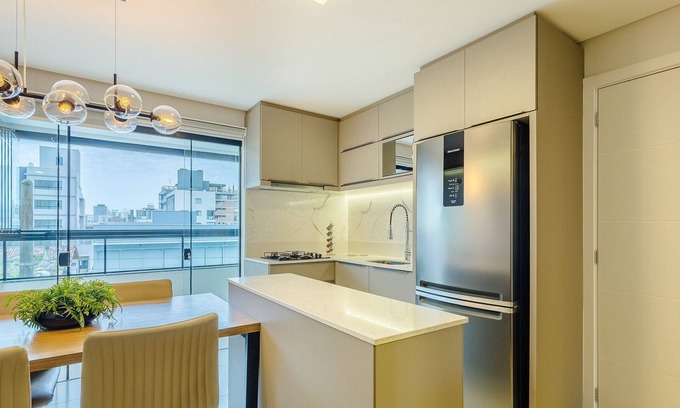 Itacolomi Apartamento | Apto prox. do mar em Balneário Piçarras PDG0202