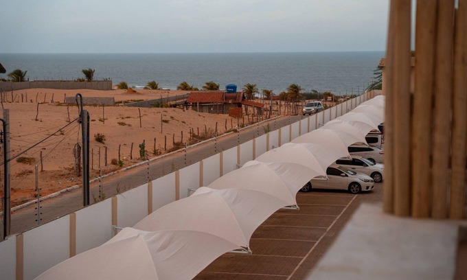 Canoa Quebrada Apartamento | Apto térreo com varanda para piscina