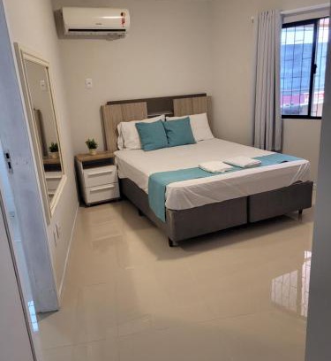 Andorinha Apartamento | Apto vista mar com 3 quartos e churrasqueira, 4 min praia
