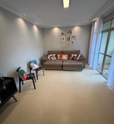 Porchat Island Apartamento | Apto Vista Mar com Ar cond, Piscina e Garagem