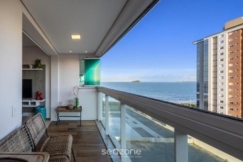 Itacolomi Apartamento | Apto Vista Mar com churrasqueira BBH1003