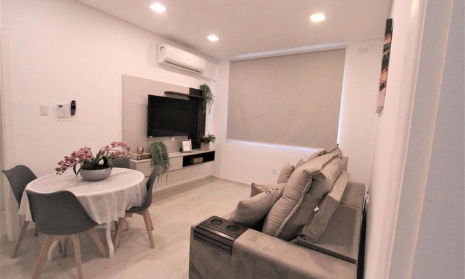 Santos Apartamento | Apto22-Lindo -3 quartos- em Santos-SP com ar condicionado