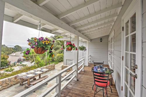 Rio del Mar Casa | Aptos Cottage with Deck and Views, Only 2 Mi to Beach!