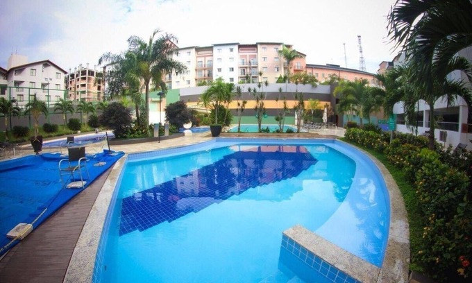 Pousada do Rio Quente Apartamento | Aptos Rio Quente - ótima área de lazer