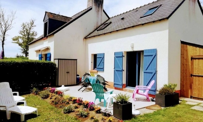 Clohars-Carnoet Casa | AR VAKANSOU - 350 m de la playa - piscina comunitaria - tranquilidad asegurada