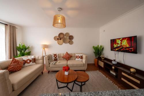 Langata Apartamento | Arabella Ember - Fully Equipped Boho-Chic Apartment in Karen