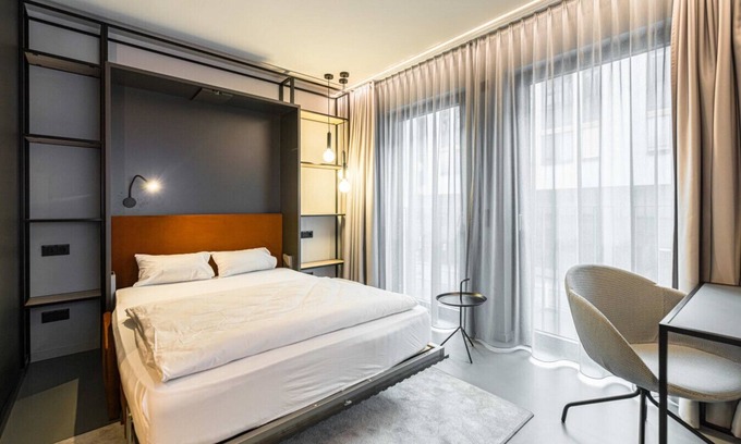 Zentrum-Nord Apartamento | Arbio I Yuma Studio S with balcony Leipzig Hauptbahnhof