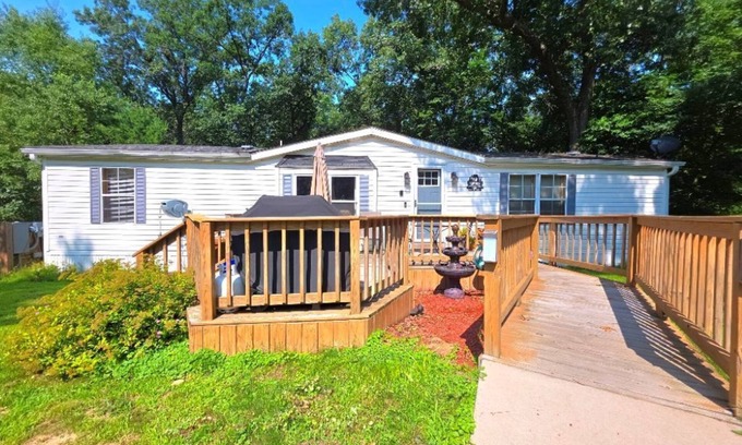 Lyndon Station Casa | Acogedora casa a solo minutos de Wisconsin Dells