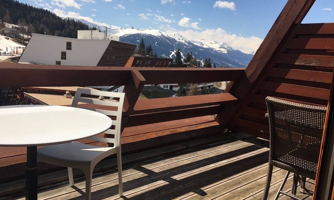 Arc-1600 Condominio | ARC 1600 Studio top floor south-facing terrace sleeps 4