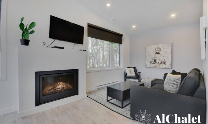 Pont-Rouge Chalet De Esquí | Archibald | Relaxing stay with spa | Swimming pool and Sauna