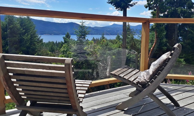 Salt Spring Island Casa | Arquitecto diseñado casa con vista al mar