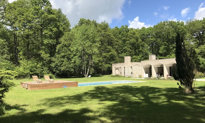 Pullay Casa | casa de arquitecto, Verneuil sur Avre en medio de 5 hectáreas de bosque,