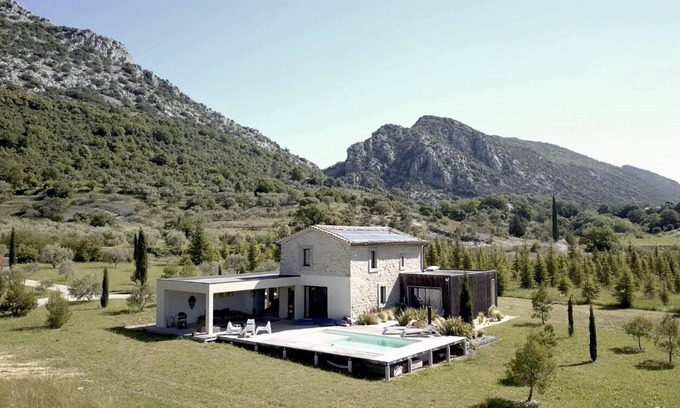 La Cadiere-et-Cambo Casa | Casa de arquitecto al pie de los Cévennes