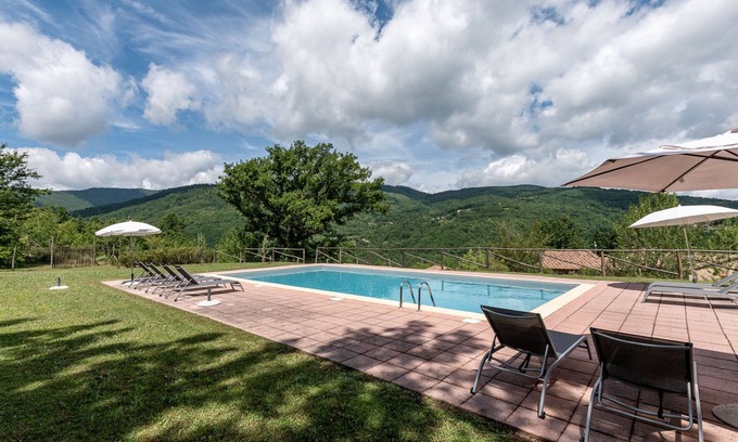 Montieri Apartamento | Apartamento Arco en Travale - 3 personas, 1 dormitorios