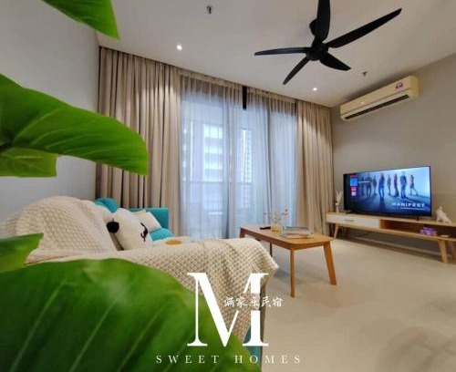 Mont Kiara Apartamento | Arcoris Mont Kiara 19# Deluxe 1 Bedroom With Balcony KL #1-3Pax