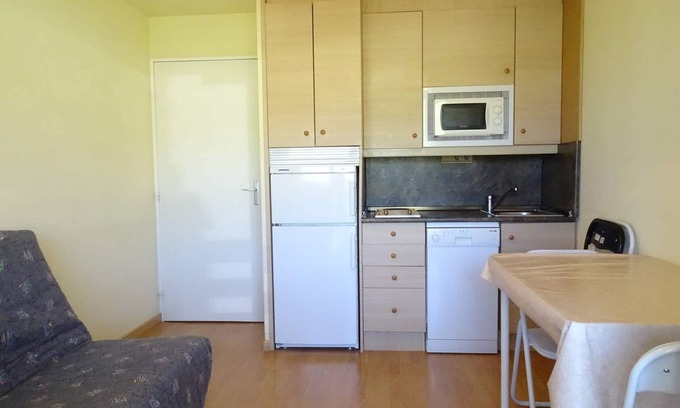 Arette Apartamento | Arette: Apartamento para 4 pers. a pie de pistas con balcón, parking, ascensor