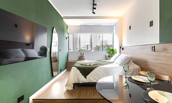 Gonzaga Apartamento | ARK Houses - Studio Completo no Gonzaga
