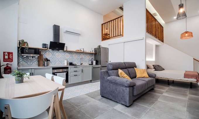 Sant Antoni Apartamento | Aroma De Valencia II Cozy Loft for 6